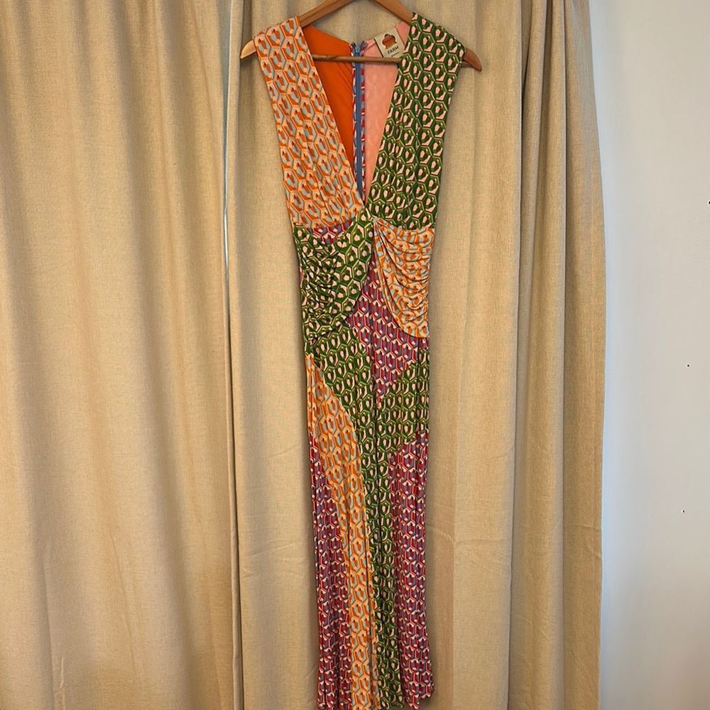Vibrant Multicolor Sleeveless Dress